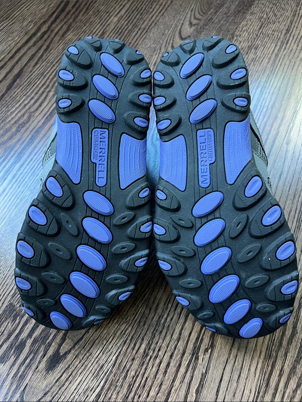 Merrell Gray, Purple & Teal Trail Sneakers - Picture 3 of 6
